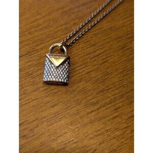 Michael Kors Padlock Pendant Necklace